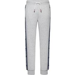 Tommy Hilfiger Glow-In-The-Dark Logo Tape Joggers - Light Grey Heather (KB0KB06908)