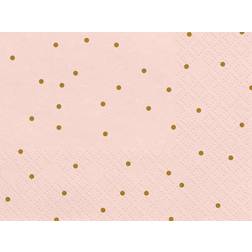 PartyDeco Paper Napkins Dots 20-pack