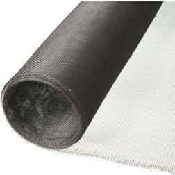 vidaXL Nature Mosquitera de aluminio gris 1x2 m