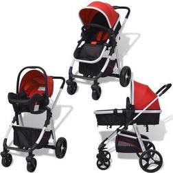 vidaXL 3-in-1 Pushchair (Duo) (Sistema de Viaje)