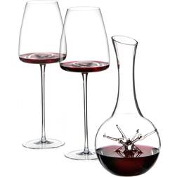 Zieher Star Mini Vision Straight Wine Glasses with Karaffe, Kanne & Flasche 3Stk.