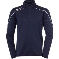 Uhlsport Stream 22 1/4 Zip Top Unisex - Navy/White