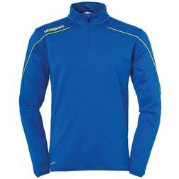 Uhlsport Stream 22 1/4 Zip Top Unisex - Azurblue/Lime Yellow