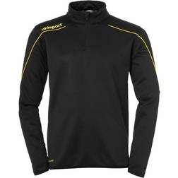 Uhlsport Stream 22 1/4 Zip Top Unisex - Black/Lime Yellow