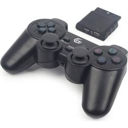 Gembird JPD-WDV-01 Wireless Dual Vibration Gamepad - Black