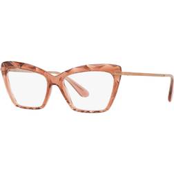 Dolce & Gabbana DG5025 Faced Stones 3148 Naisten Vaaleanpunainen