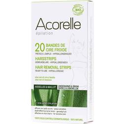 Acorelle Hair Removal Strips for Bikini & Underarms 20 pcs