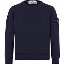 Stone Island Junior Classic Logo Patch Sweatshirt - Navy