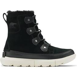 Sorel Explorer II Joan Faux Fur - Black/Fawn