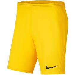 NIKE Park III Shorts Kids - Tour Yellow/Black