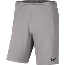 Nike Park III Shorts Kids - Pewter Gray/Black