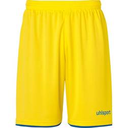 Uhlsport Club Shorts Unisex - Lime Yellow/Azurblue