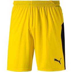 Puma Kid's Liga Shorts - Cyber Yellow/Black