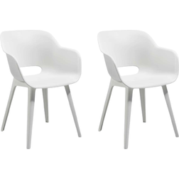 Allibert Akola 2-pack Garden Dining Chair