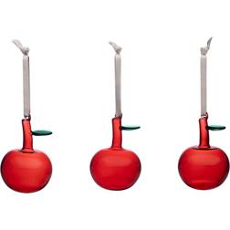 Iittala Apple Christmas Tree Ornament 3.5" 3pcs