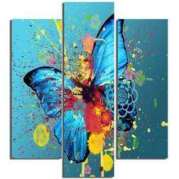 Homemania Butterflies Tavla 57x50cm