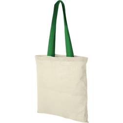 Bullet Nevada Cotton Tote - Natural/Bright Green