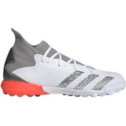 adidas Predator Freak.3 TF M - Cloud White/Iron Metallic/Solar Red