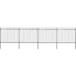 vidaXL Garden Fence with Spear Top 680x200cm