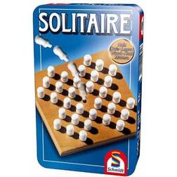 Schmidt Spiele Solitaire Aluminium Box (EN) brætspil fra