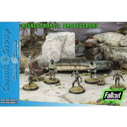 Fallout Modiphius Wasteland Warfare Assaultrons et Protectrons
