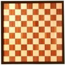 Longfield Chess Checkers Board Walnut 47 cm