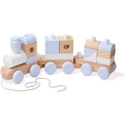 Melissa & Doug Wooden Jumbo Stacking Train