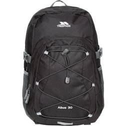 Trespass Albus 30 Litre Casual Rucksack/Backpack Noir/Bleu/Vert