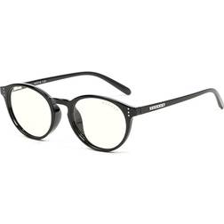 Gunnar ATTACHÉ Vestibilità Orientale Blu-Light Block ATT-00109 da Vista Neri per Uomo (Solo Montatura)