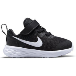 Nike Revolution 6 Nn Tdv Shoes - Black/White/Dark Smoke Grey