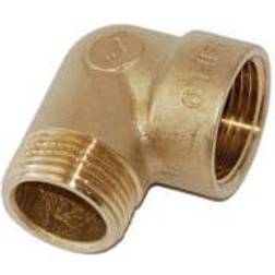 Ezze vinkel 1.1/4'' muffe/nippel. Messing