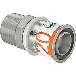 Uponor S-Press kobling m/nippel 20-R1/2"MT
