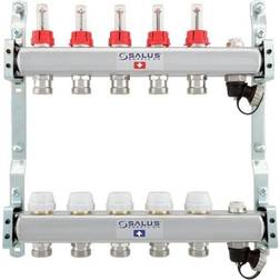Salus gulvvarmemanifold 4-kreds med flowmeter