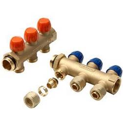 Wavin Tigris Fordelerrørssæt 1 5vejs Inkl. 20x2,0 mm Pex koblingssæt