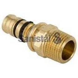 Geberit mepla AV multimedia paneel with male thread: d=26mm r=3/4