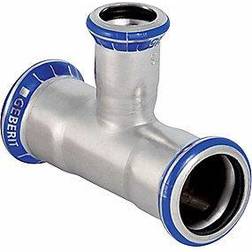 Geberit Tee Rustfri 76,1-54-76,1 MA-Press