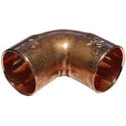 VIEGA Loddevinkel muffe/muffe 22 mm 90 grader