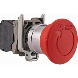 Schneider Electric Nødstop Komplet (Ø40mm) 2xNC Rød