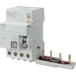 Siemens RC HPFI-blok til 5SY 63A, 4P, 30mA, Type A, 5SM2345-6