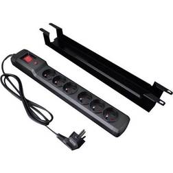 Armac Surge Protection Power Strip rack 19in. M6 3m 6x230v black M6/30/R/CZ