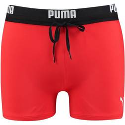 Puma Logo Swim Trunk - Rood