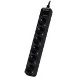 CyberPower Systems CyberPower Essential Series B0620SC0-DE Överspänningsskydd Växelström 200-250 V utgångskontakter: 6