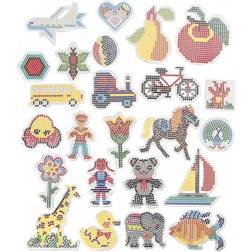 Creativ Company Plaque Inférieure Perles De Repassage 24 Pcs Blanc Junior