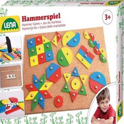 Lena jeu pour enfants marteau taper le bois junior 75-pièces