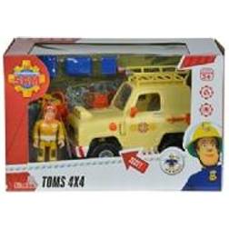 Simba Brandmand Sam Politibil m/figur 19cm Multi