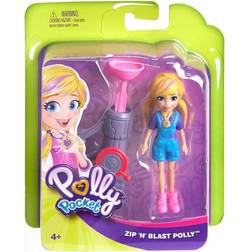 Mattel Polly Pocket Zip 'N' Blast Polly figur