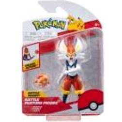 Pokémon PKW0164 Battle Feature Figurine Cendrillon Collectible Bras-Jambes-Tête Mobile 11cm