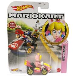 Mattel Hot Wheels Mario Kart Cat Peach