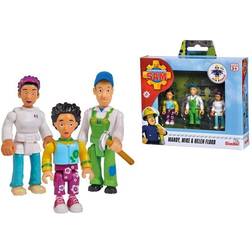 Fireman Sam Family Floods set w/3 figures