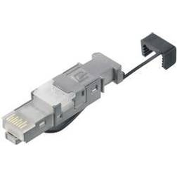 Telegärtner J80026A0045 STX V6 RJ45-kontakt J80026A0045 Kontakt hane rak Poler: 8P8C 1 st